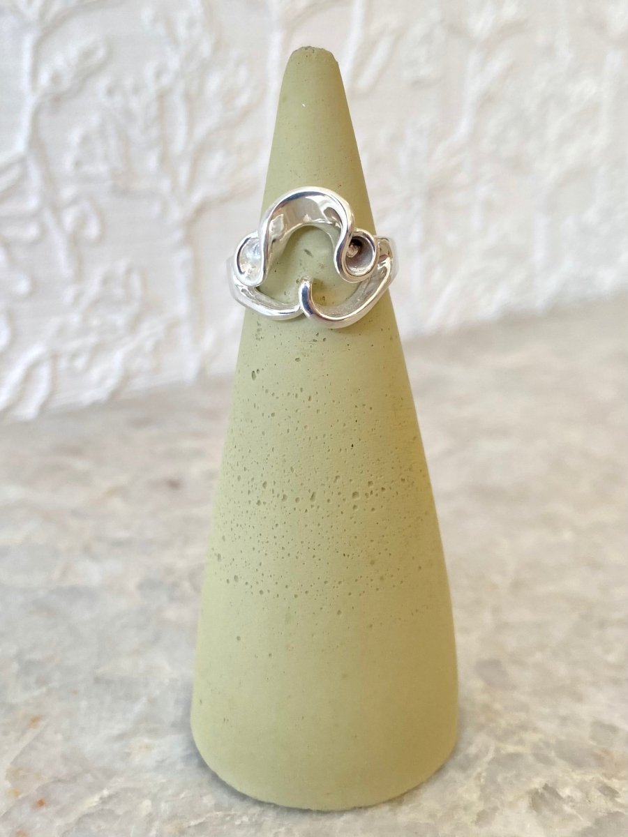 Sterling Silver Fancy Curlicue Ring - Made X Hudson