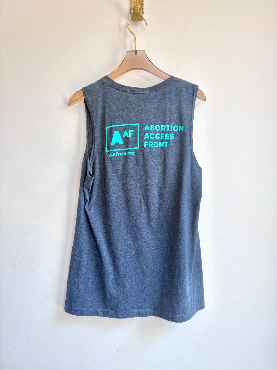Cropped Abortion AF Sleeveless Tee (Reworked) - Made X Hudson