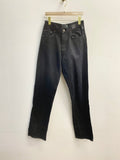 Versace Jeans Couture | Black Denim Straight Leg Pants (Vintage) - Made X Hudson
