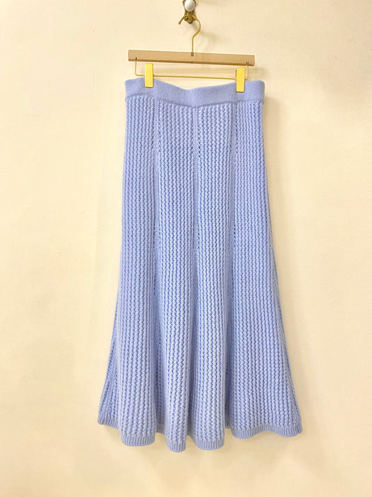 Dorothee Schumacher | Blue Knit Skirt (Vintage)