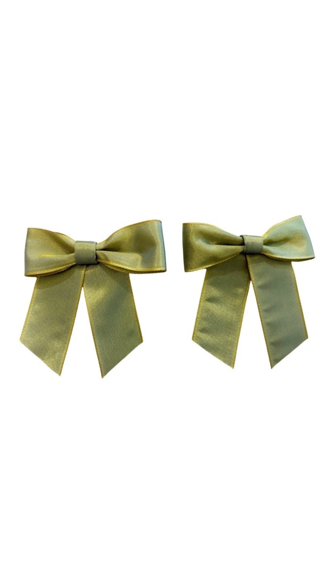 Daisies Pair Bow Hair Clips (More Colors) - Made X Hudson