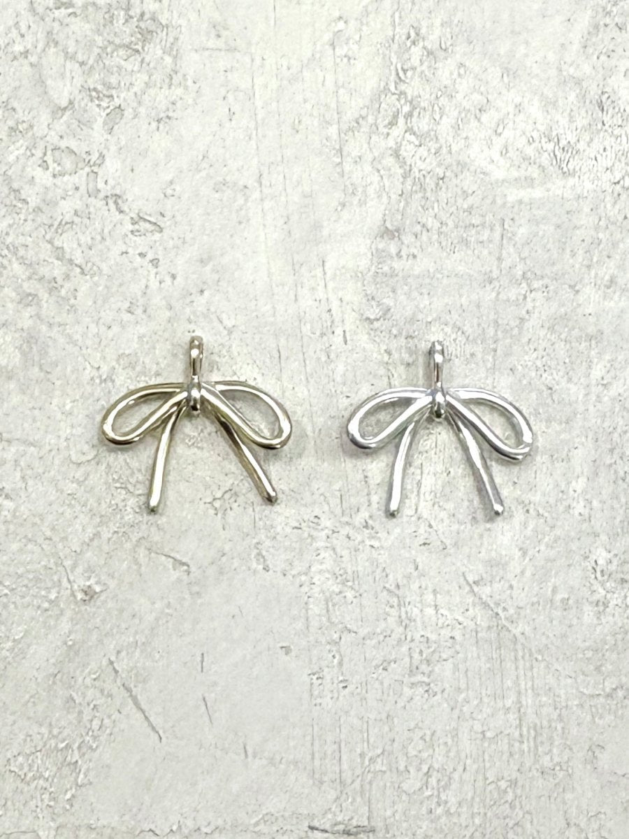 Bow Charm Pendant (Multiple Metals) - Made X Hudson