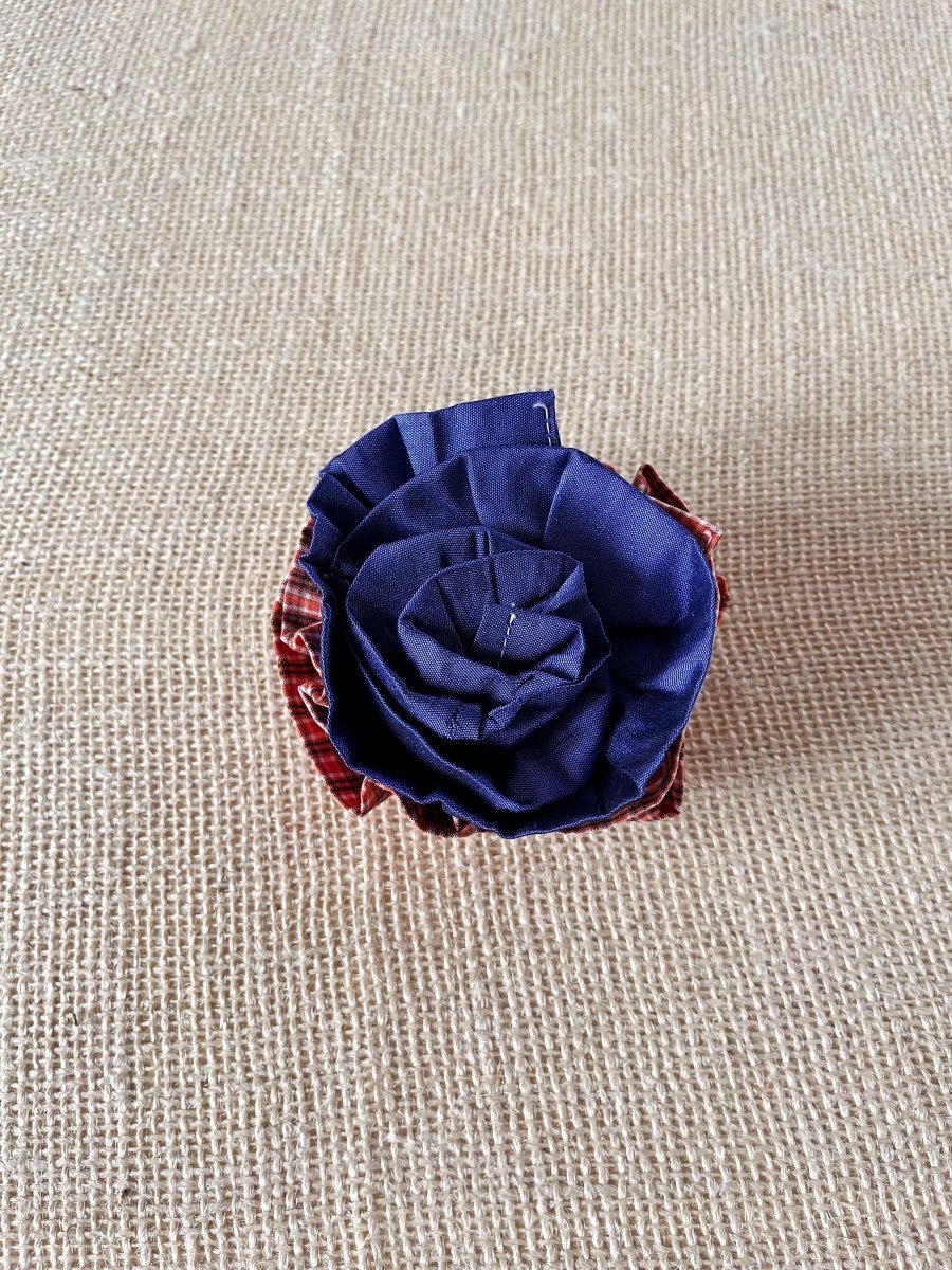 Upcycled Shirt Flower Pins (Multiple Styles) - Made X Hudson