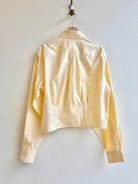 The Kevin Top | Butter Yellow w/ Gathered Waist (Reworked) - Made X Hudson