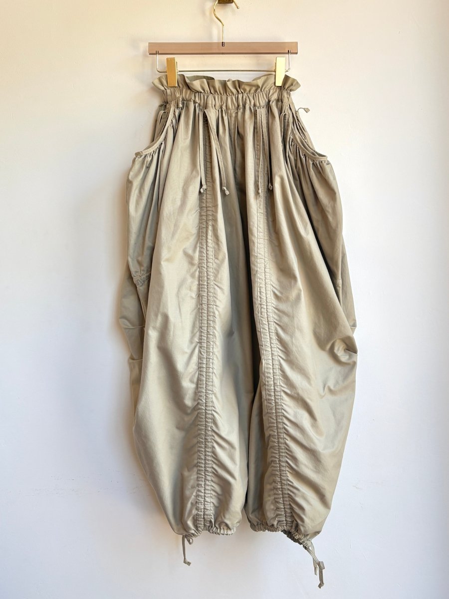 初期 vintage 80s issey miyake シワ加工 バルーンパンツ Issey Miyake | Paperbag Gathered Balloon Pant (Vintage) – Made X