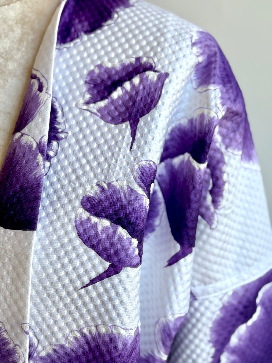 Purple Floral Chore Jacket - Made X Hudson