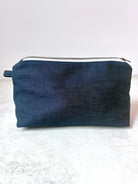 Everyday Pouch in Deep Blue Denim (Multiple Sizes) - Made X Hudson
