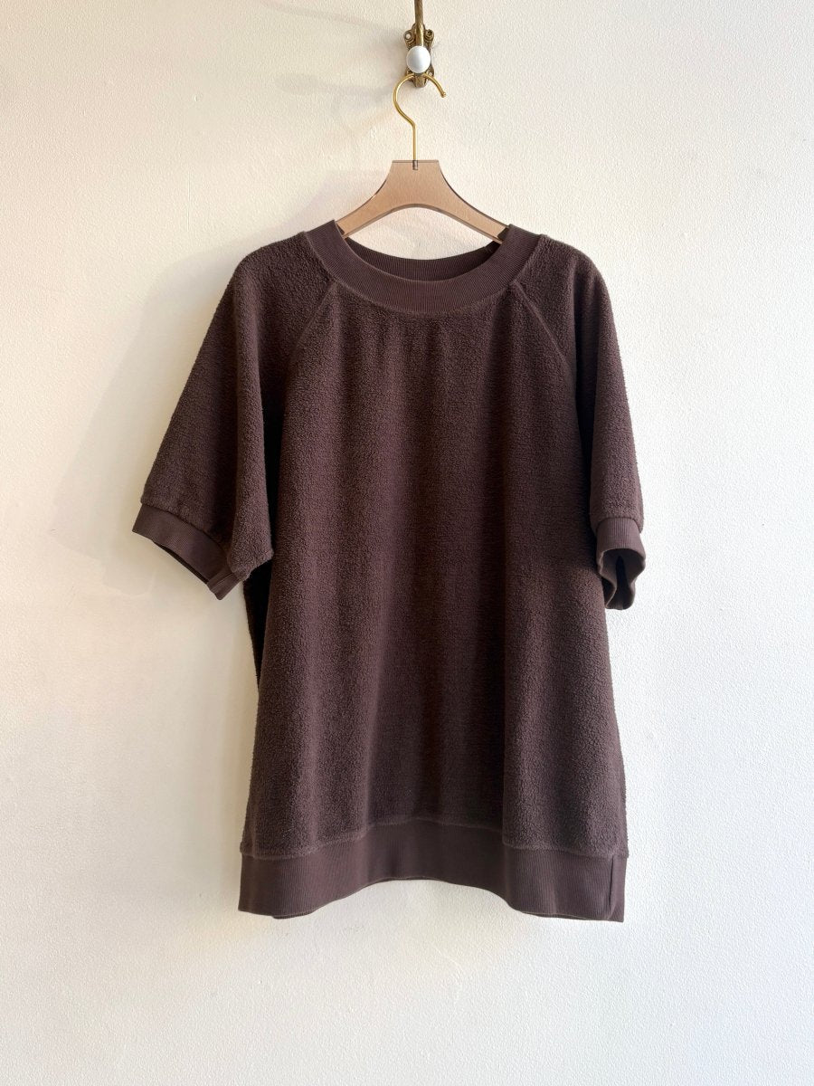 Jungmaven | Short Sleeve Ragland Terry Fleece Sweatshirt (Vintage) - Made X Hudson