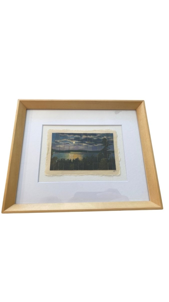 Altered & Recombined Vintage Photo - Postcards Art by Carole Kunstadt - Made X Hudson