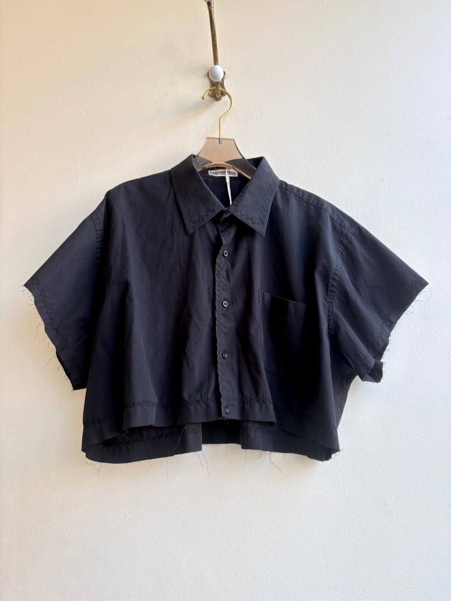 The Valley Shirt in Charcoal Black (Reworked) - Made X Hudson