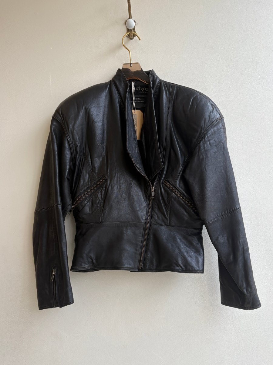 Marc Buchanan | Leather Bomber Jacket (Vintage) - Made X Hudson
