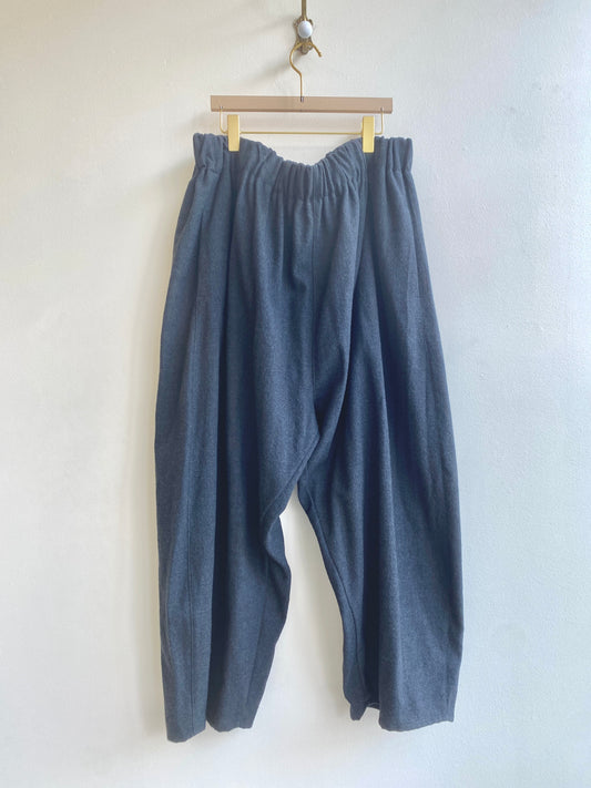 Charcoal Woolen Studio Pant