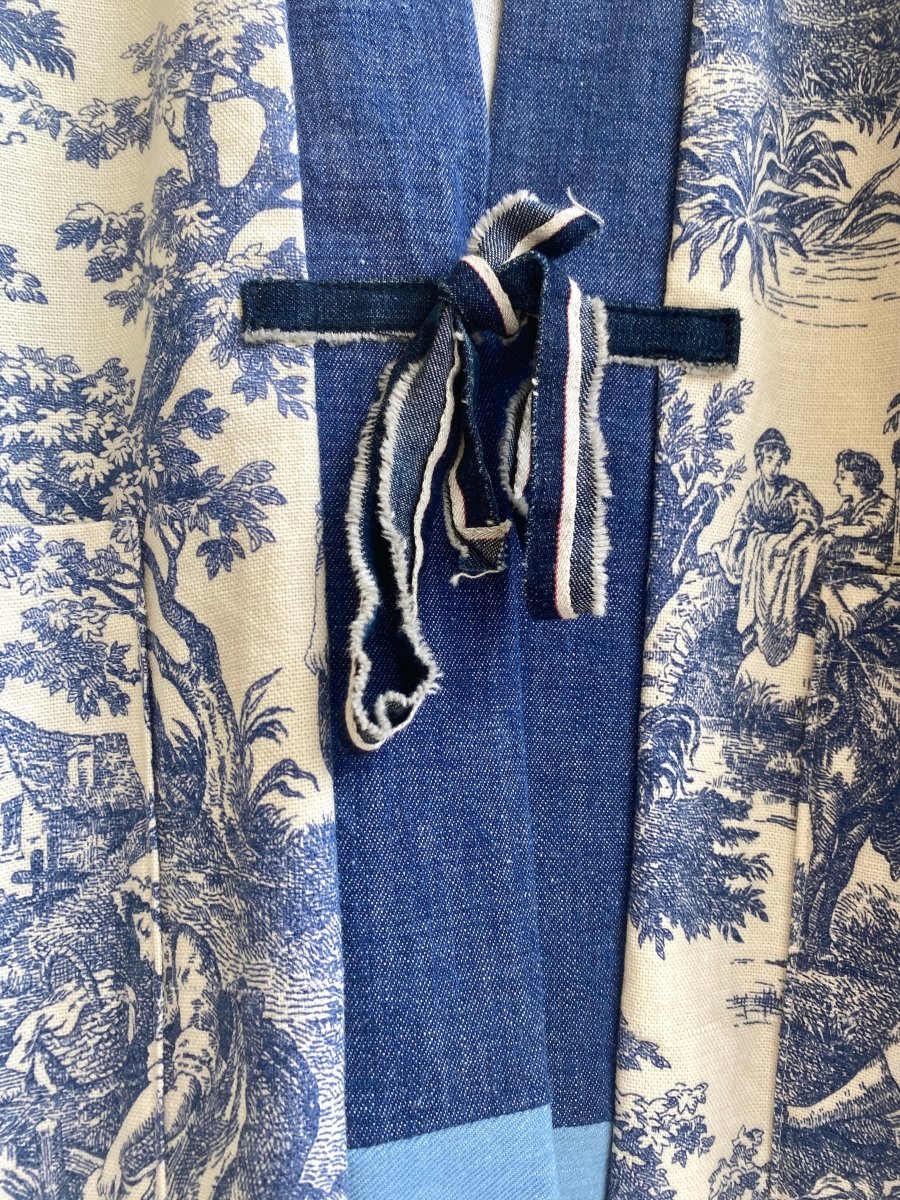 Heritage Denim + Toile Haori Jacket - Made X Hudson