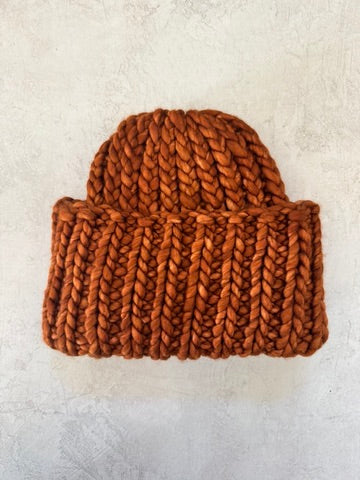 Variegated Roving Wool Hat - Made X Hudson
