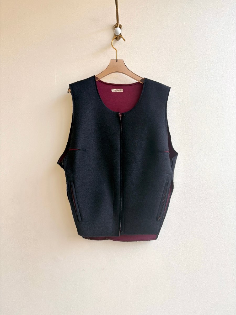 Adjustable Wool & Viscose Vest 2T - Made X Hudson