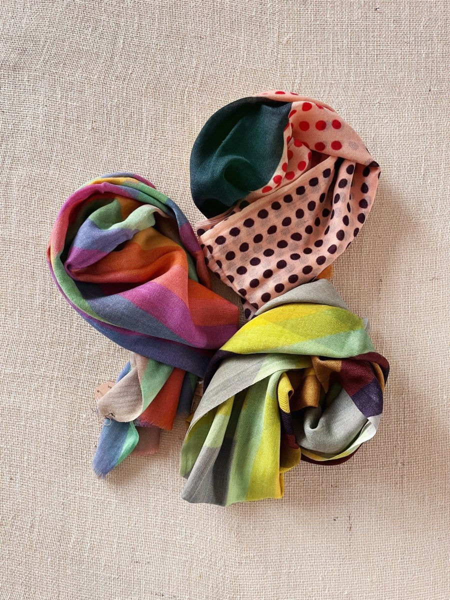 Wool Gauze Scarves (Multiple Colors) - Made X Hudson