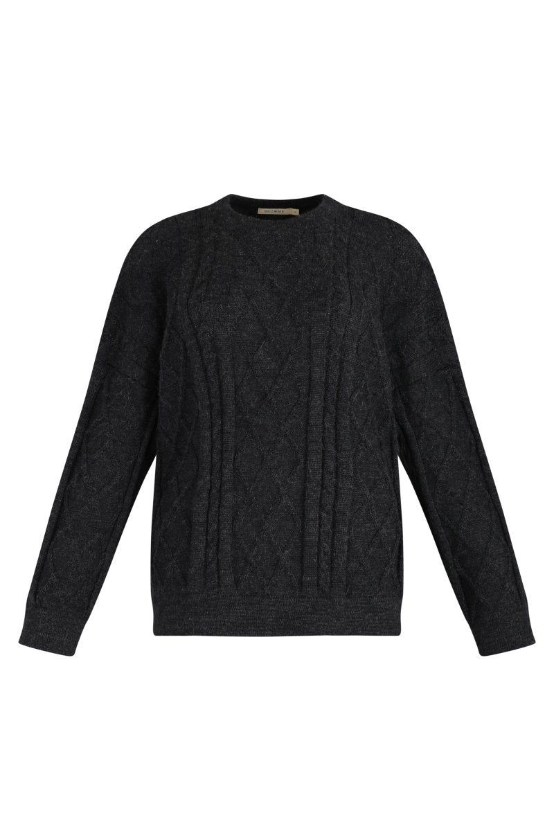 Oversized Cotton Cable Knit Sweater (Unisex) - Made X Hudson