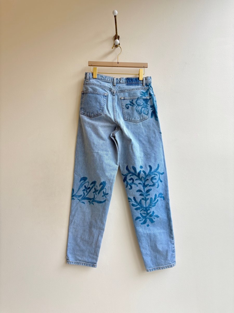 Salt Jug Jeans | Hand Painted (Reworked) - Made X Hudson
