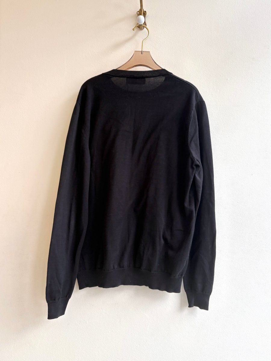 Fendi | Brown and Black Vertical Stripe Sweater (Vintage) - Made X Hudson