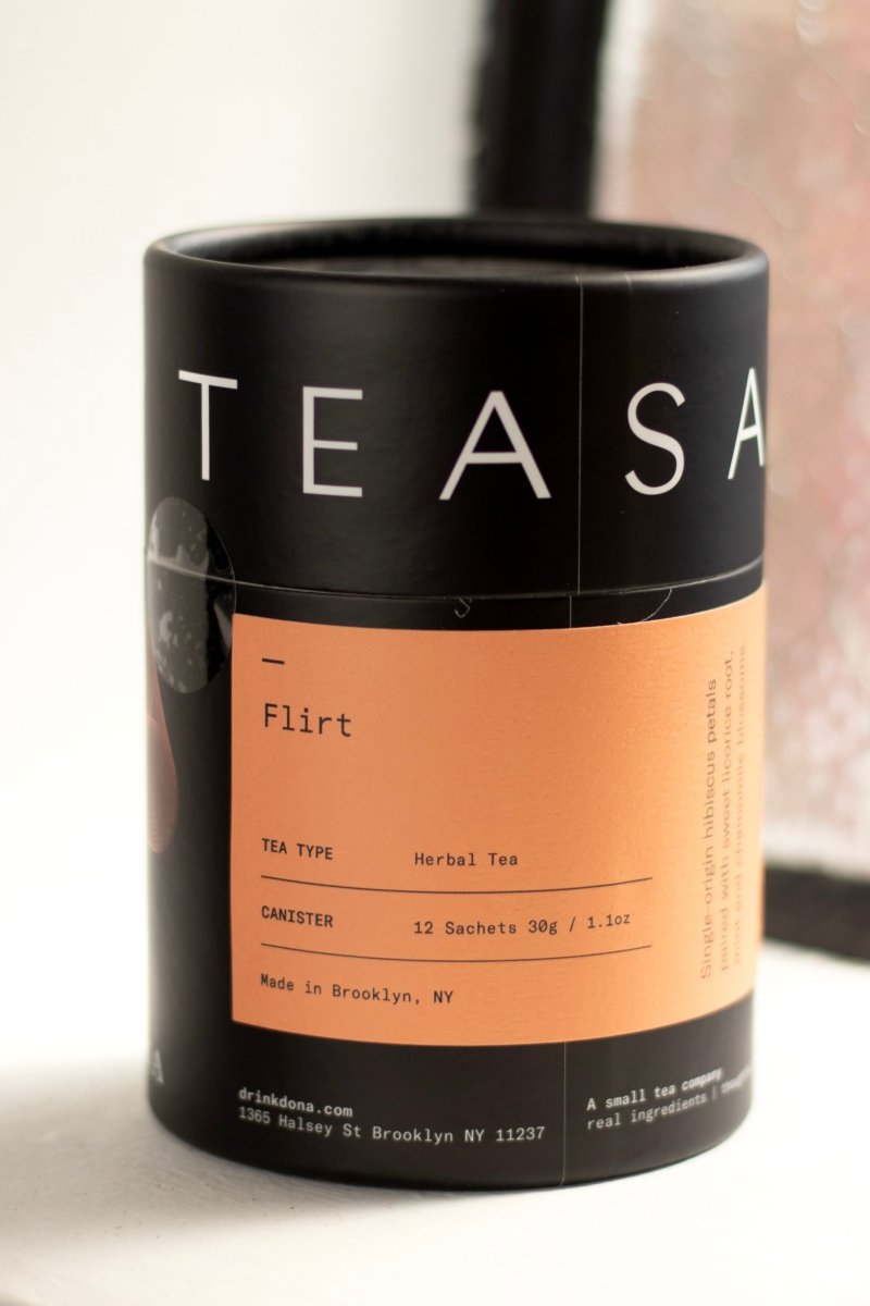 The Flirt Herbal Tea Sachets - Made X Hudson