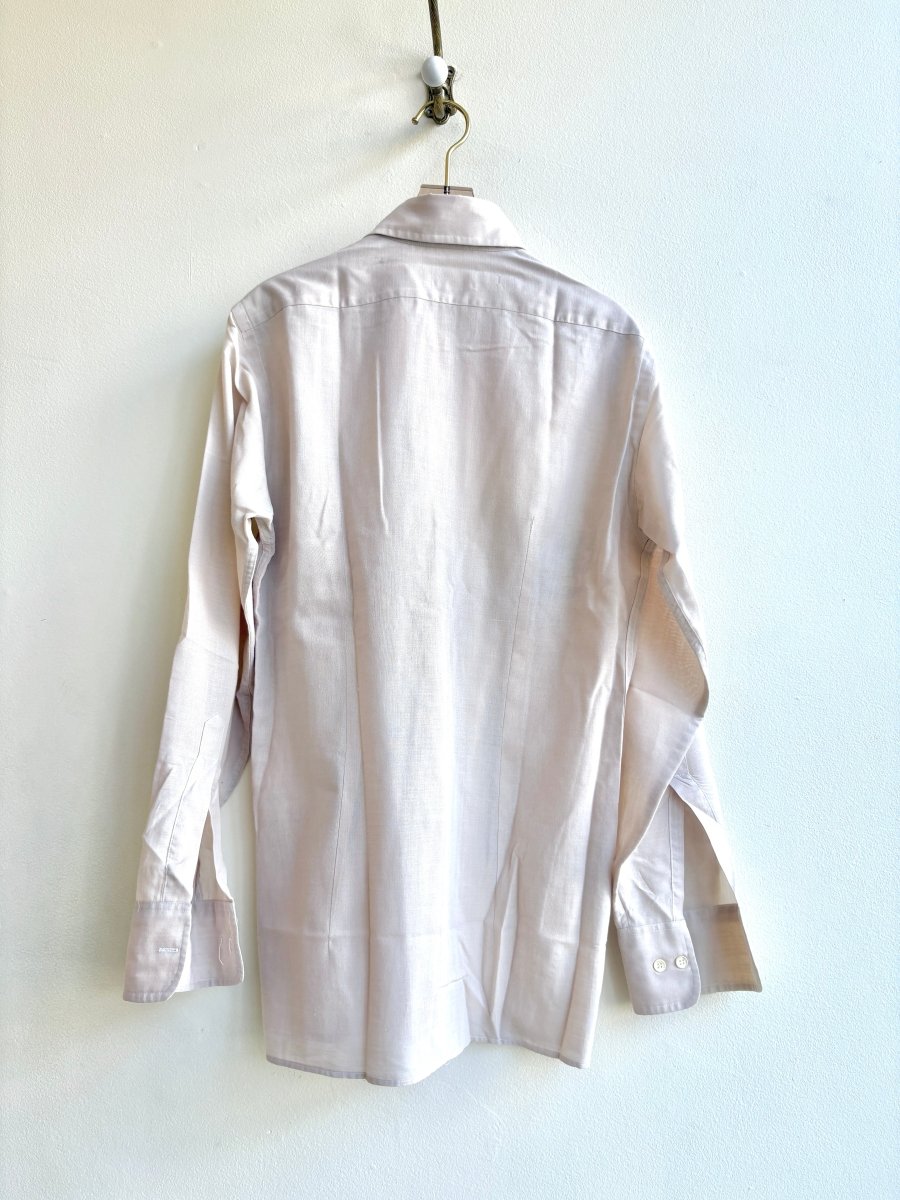 "Tanya” Taupe Carrot Print Shirt (Reworked) - Made X Hudson
