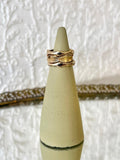 Wave Plated Stacking Rings (set of 3) - Made X Hudson