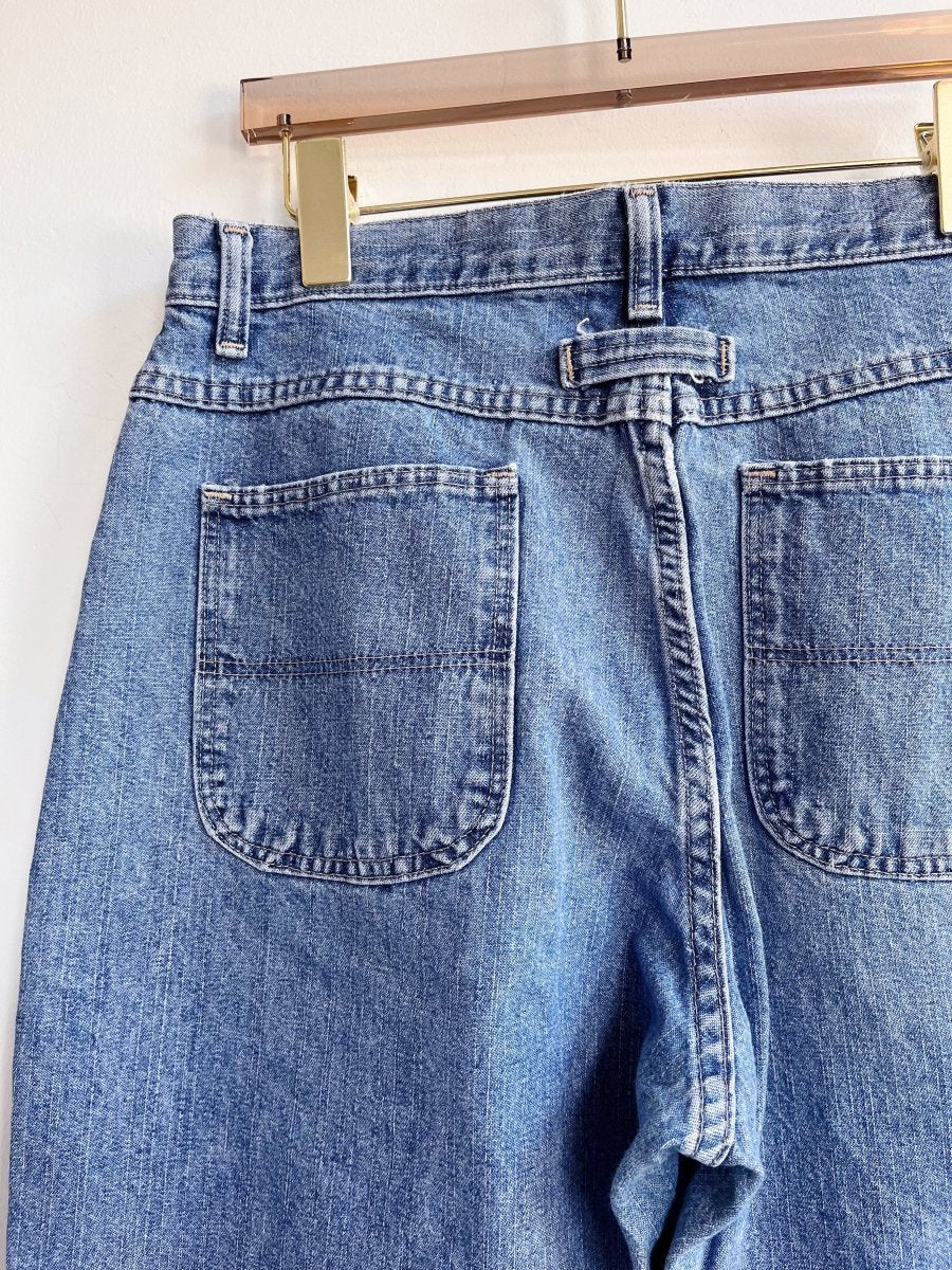 Wrangler | Medium Wash Cropped Denim Jeans (Vintage) - Made X Hudson