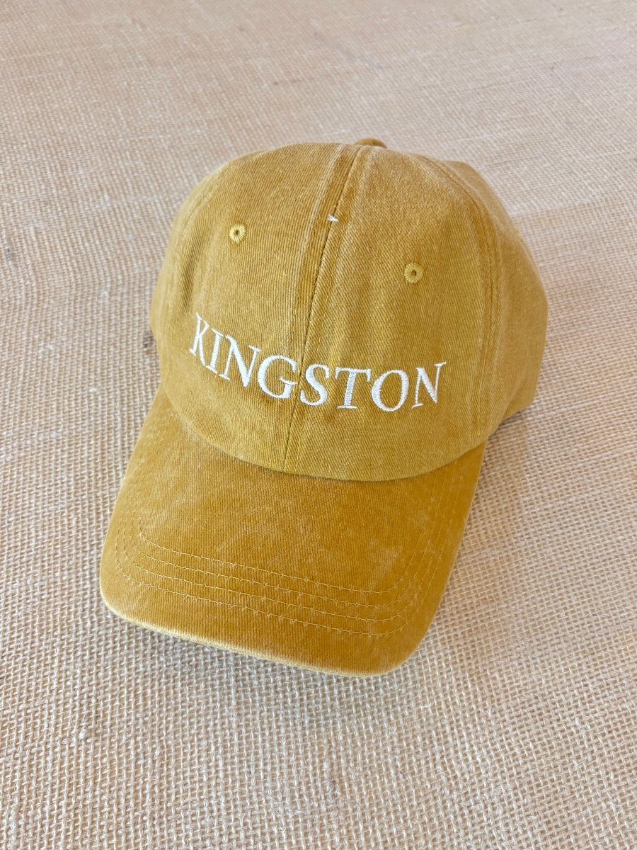 Kingston Embroidered Baseball Cap - Made X Hudson