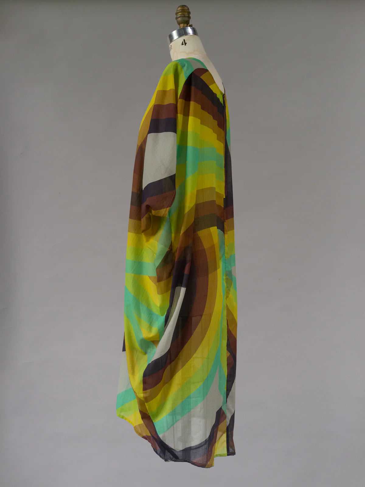 Rainbow Saturn Print Kaftan - Made X Hudson