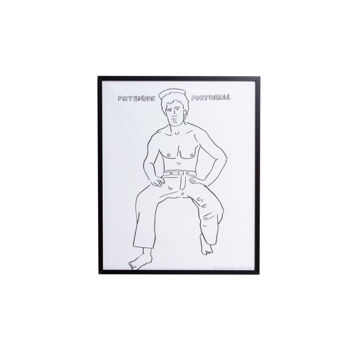 Physique Pictorial cover Nov. 1986 – Bucky Trippe of Los Angeles California - Made X Hudson