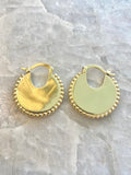 Gold Filled Disc Hoop - Made X Hudson
