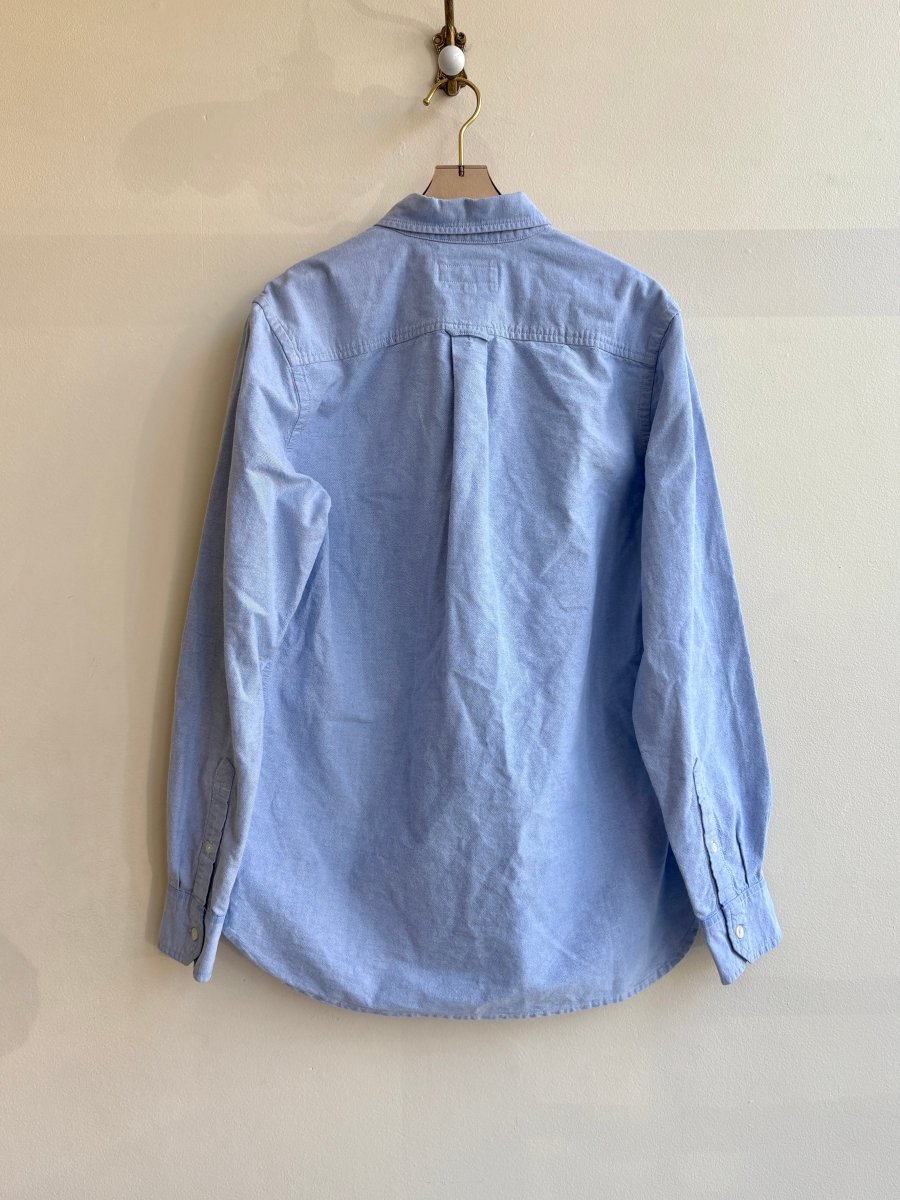 Blue Diamond Patchwork Oxford (Reworked) - Made X Hudson