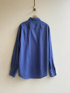 “Betty” Cornflower Mini Checker Spring Onion Print (Reworked) - Made X Hudson