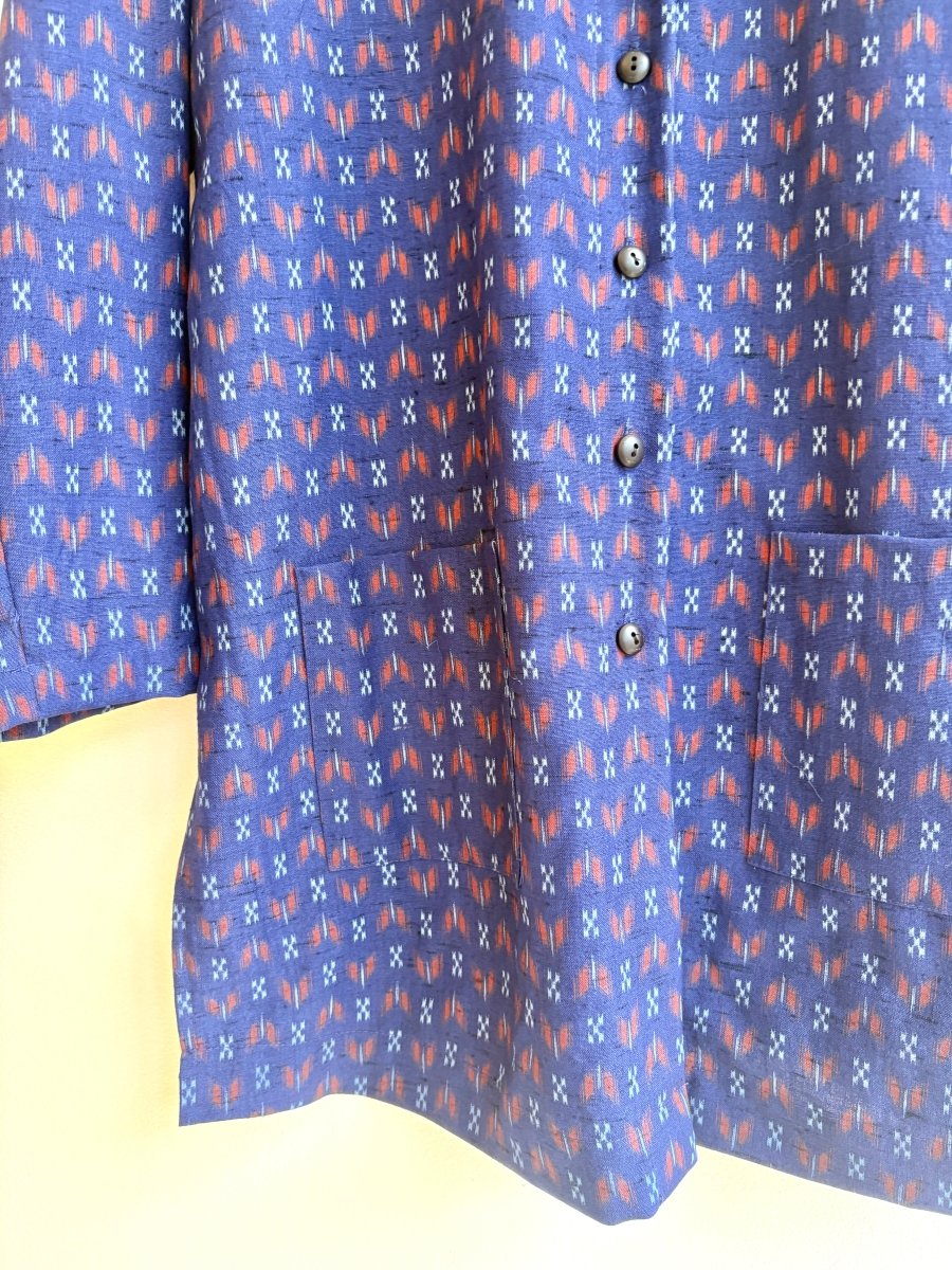 Wool Ikat Barn Jacket - Made X Hudson