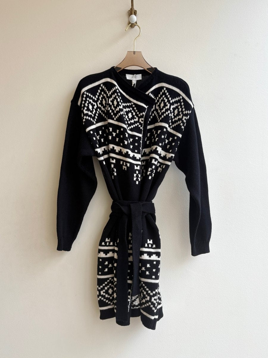 Joie | Black and White Cardigan (Vintage) - Made X Hudson