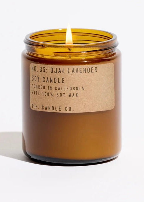 P.F Candle Co. Standard Soy Candle | Ojai Lavender - Made X Hudson
