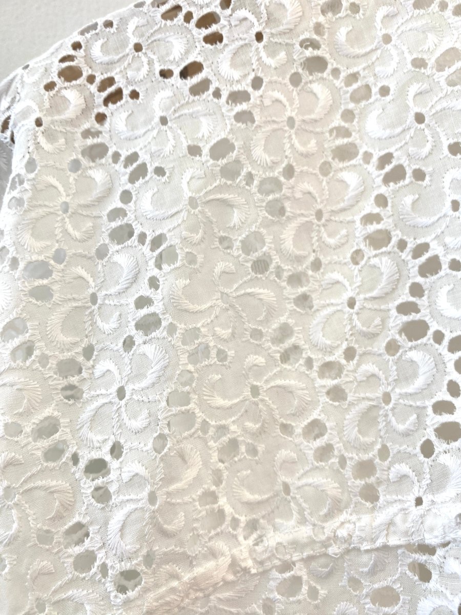 White Lace Chore Jacket - Made X Hudson