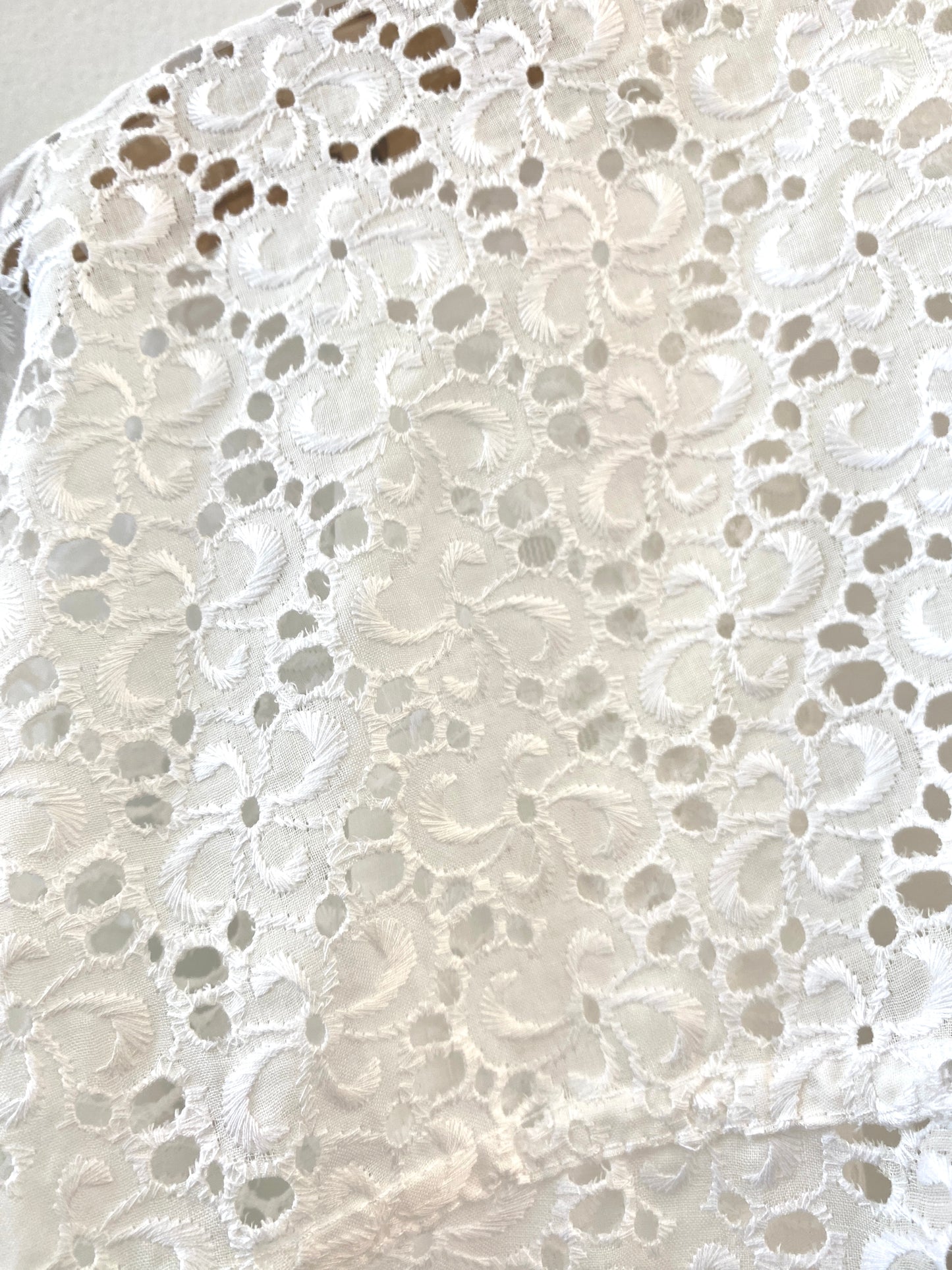 White Lace Chore Jacket