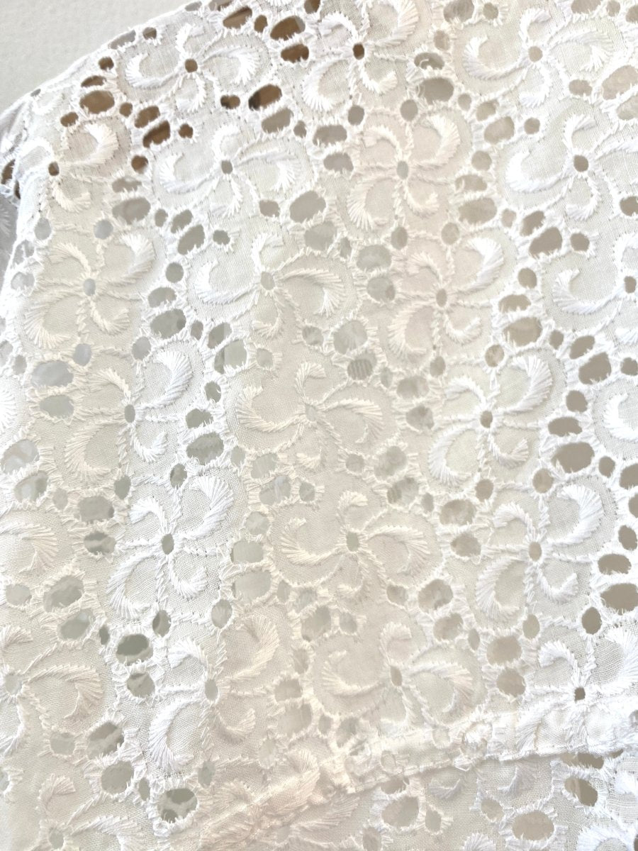 White Lace Chore Jacket - Made X Hudson