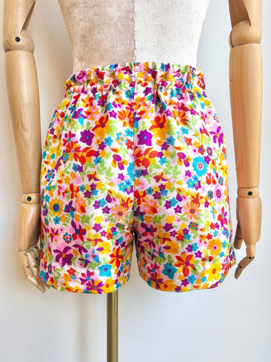 Neon Flower Fields Town Shorts - Made X Hudson
