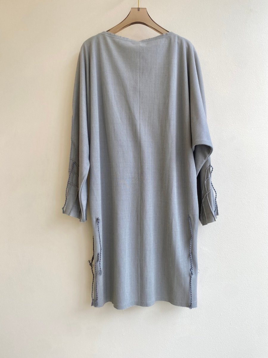 Grey Dolman Dress - Made X Hudson