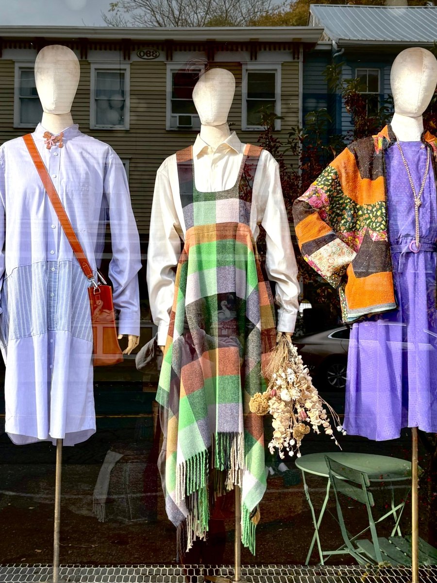 Henrik Vibskov | Plaid Apron Dress w/Fringe Bottom (Vintage) - Made X Hudson