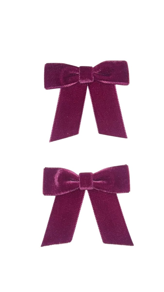 Daisies Pair Bow Hair Clips (More Colors) - Made X Hudson