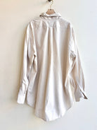 “Jim” Beige Carrot Print Shirt (Reworked) - Made X Hudson