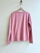 “Cora” Carrot Print Blush Sweatshirt (Reworked) - Made X Hudson