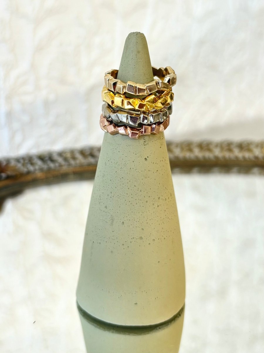 Brick Road Plated Ring (Multiple Colors) - Made X Hudson