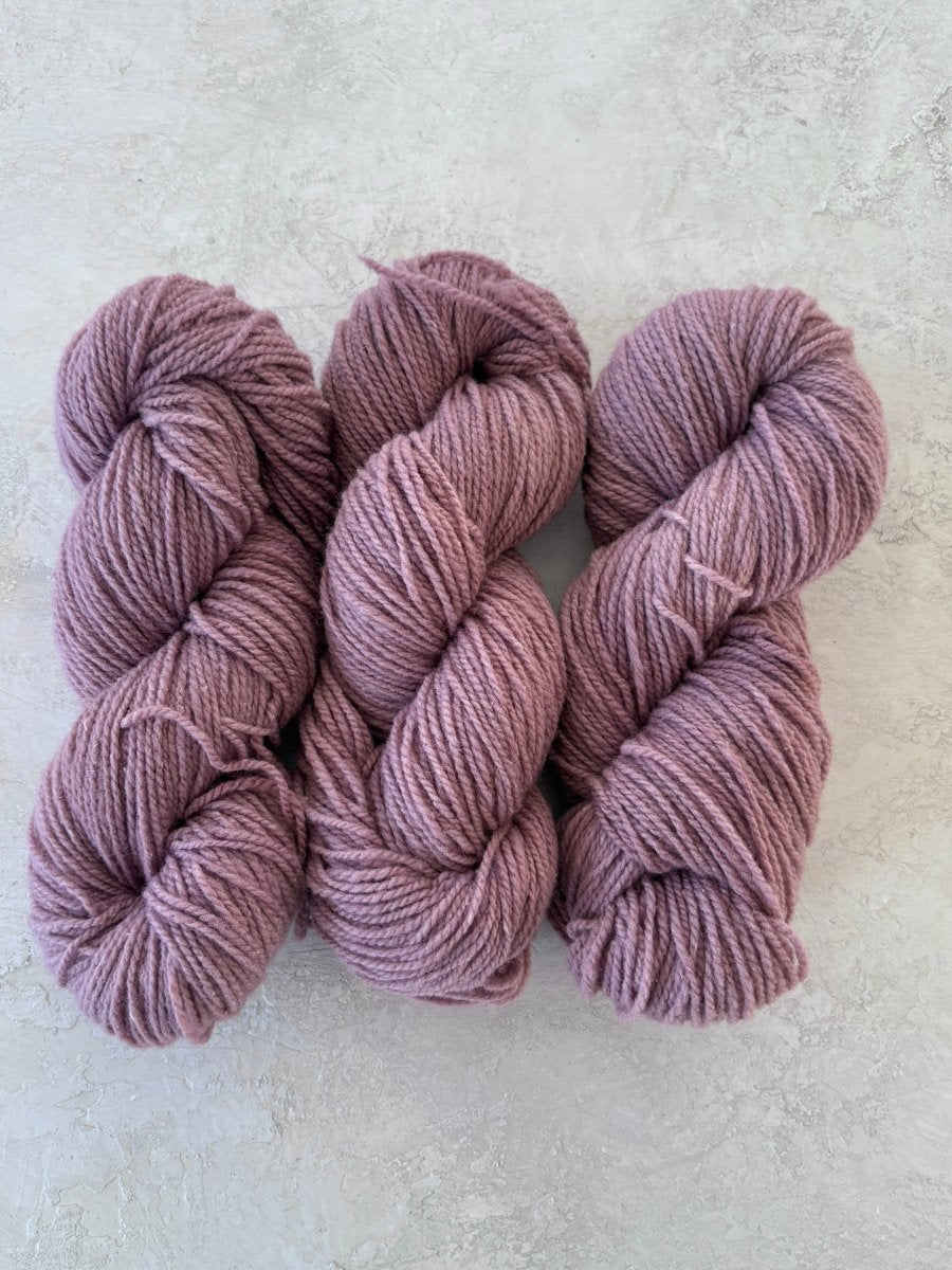 Nor’Easter Yarn | 40% Targhee, 40% Polypay, 20% Silk | DK 2 PLY (Multiple Colors) - Made X Hudson