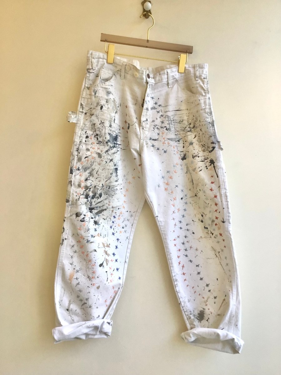 Vintage Painters Pants (Star Constellation Embroidered) - Made X Hudson