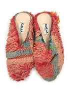 Aili Babouche “Sakura” Mules In Colors Cherry Blossom, Slate, Blush, & Amber (Size 38) - Made X Hudson