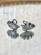 Sterling Silver Frill Earrings - Made X Hudson